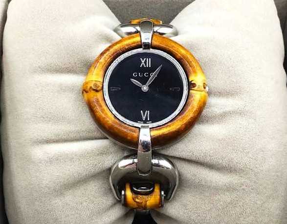 グッチ買取 SSバンブーベゼルウォッチ 132.4